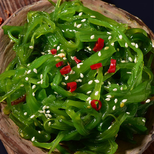 威海寿司海带丝即食海藻沙拉海白菜中华海草沙律裙带菜500克