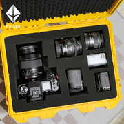 摄影器材箱单反相机镜头，防潮箱防水内衬间隔断内胆，防护手提海绵箱