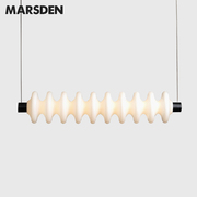 马斯登现代艺术餐厅灯，吧台吊灯创意个性手挥开关，调光灯具糖葫芦灯