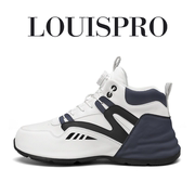 louispro鞋类科技旋转扣休闲鞋，轻奢时尚运动鞋增高鞋蓝球鞋男鞋