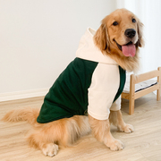 大型犬狗狗衣服，秋冬帽衫