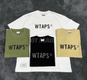 OT制造WTAPS23ss隐藏款情侣经典圆领重磅纯棉基础打底短袖T恤2