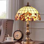 美式全铜台灯复古纯铜欧式卧室床头灯主卧创意温馨奢华客厅书房灯
