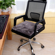 羊毛椅垫冬季防滑餐椅坐垫家用办公室电脑椅子垫简约汽车座垫短毛