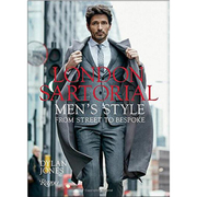 伦敦服装设计 从街头到定制男装风格 London Sartorial  Men'S Style From The Street To Bespoke 服装搭配 服饰服装设计书籍