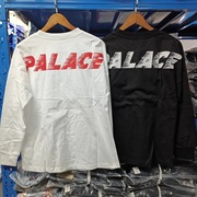 palace欧美潮牌嘻哈幻影蝙蝠袖，街头男女打底衫，oversize长袖t恤潮