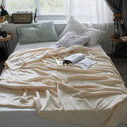 秋冬季毛毯加厚珊瑚绒金貂绒纯色空调毯子床单铺毯午睡单人双人黑