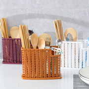 厨房筷子架餐具收纳盒家用沥水，免打孔多功能，筷子篓筷子筒筷子盒子