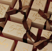 创意欧式喜糖盒ins风结婚伴手礼礼盒糖果包装纸盒生日伴手礼盒