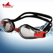 英发泳镜防雾防水成人，男女大框舒适高清镀膜，学生游泳眼镜2800