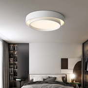  北欧简约卧室灯具圆形吸顶灯现代家用创意极简网红书房
