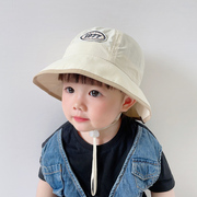 婴儿宝宝防晒帽夏季速干薄款遮阳渔夫帽，男孩女童大檐儿童太阳帽子