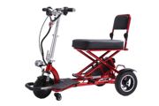 折叠电动三轮车带CE认证老年代步车残疾人家用小型轻便休闲三轮车