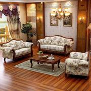 欧式布艺沙发田园美式实木沙发，简欧古典大小，客厅户型组合可拆洗