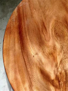 简约现代实木大板桌，原木大板桌餐桌，茶桌圆桌胡桃木大板