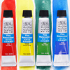 英国温莎牛顿画家专用水彩颜料初学者学生美术生写生套装12色18色24色儿童管状10ML单支透明色彩可分装单支
