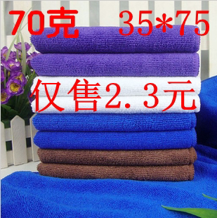 厂价超细纤维抹布吸水干发巾美容巾，理发专用毛巾加厚