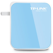 tp-linktl-wr800n300m迷你型无线路由器，便携式穿墙wifi即插即用出差旅行酒店，便携路由ap中继桥接多功能mini