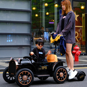儿童电动车可坐大人四轮汽车遥控男女孩宝宝婴儿玩具车可坐人亲子