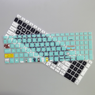 戴尔latitude3510键盘膜可爱凹凸键位，防尘垫子15.6英寸笔记本，电脑屏幕贴膜高清磨砂防反光防辐射