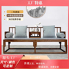 新中式实木家具白蜡木推拉床客厅，沙发床现代简约小户型床榻罗汉床