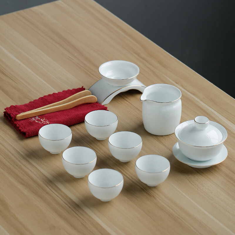 household ceramics Kungfu Online tea set suit a complete set tea tray Simplicity to work in an office Porcelain tea set Make tea Cover bowl teapot teacupin the Tableware , Tea set , Tea package category - from Buy2taobao.com to provide professional Taobao agent buy service