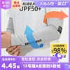 UPF50+宽松冰袖男士防晒袖套夏季防紫外线手套骑行护臂冰丝袖户外