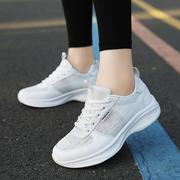 老北京布鞋女夏季透气白色女式网面透气运动鞋软底舒适广场舞舞鞋