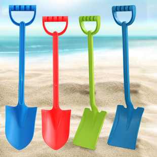 加厚儿童沙滩铲子挖沙铲雪玩具，宝宝男女孩，海边玩沙子工具套装大号