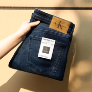 美版正品Calvin Klein男士舒适潮流直筒牛仔裤休闲百搭长裤子春秋