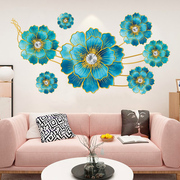 创意立体花朵装饰画客厅简约现代沙发背景墙壁贴纸出租房补洞墙贴