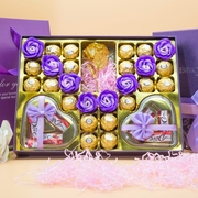 费列罗巧克力礼盒装送男女朋友同学闺蜜生日情人，节糖果零食礼物
