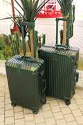 慕途行李箱女铝框万向轮旅行箱20寸登机箱皮箱子男密码拉杆箱