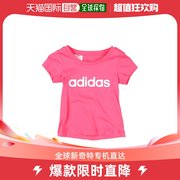 香港直邮潮奢 adidas 女童T恤童装