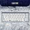 Lofree洛斐 1%透明机械无线蓝牙键盘mac笔记本电脑ipad手机键盘