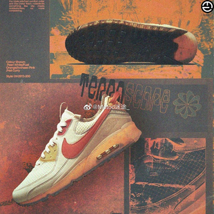 Nike/耐克 Air Max 90 男子大Logo复古气垫缓震慢跑鞋 DH2973