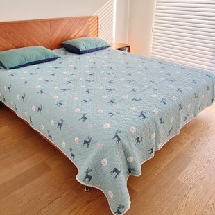 纯棉夹棉床单单件寝室宿舍学生单人床垫绗缝软垫榻榻米褥子垫被