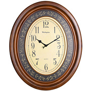 威灵顿超大时钟表客厅家用挂钟，简约大钟大气挂墙静音极简石英钟