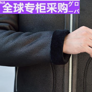 日本2022冬季海宁真皮，皮衣男皮毛，一体短款连帽羊毛加厚皮