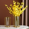 欧式创意花瓶摆件轻奢风仿真干花客厅餐桌电视柜现代家居软装饰品