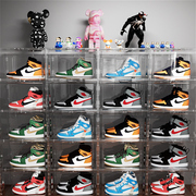 20个装aj鞋盒收纳盒球鞋，防氧化鞋柜，透明鞋子鞋墙省空间网红塑料