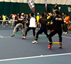 网球体能训练拉力圈橡胶圈力量，训练阻力带健身腿部拉力环弹力带