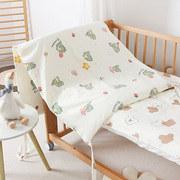 幼儿园垫被婴儿床垫褥子，纯棉花儿童拼接床垫被，全棉四季通用可拆洗