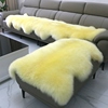 澳洲纯羊毛沙发垫防滑冬季加厚简约现代真皮毛一体贵妃毛绒坐垫毯