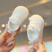 2024春秋宝宝鞋软底运动鞋，1一2岁半男女童，小白鞋婴儿学步鞋子