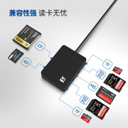 FB沣标CR705多合一高速读卡器SD/TF/CF/MS记忆棒/XD卡  老相机读卡器 USB 3.1 多盘互拷