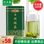日照绿茶2023年新茶一级雪青茶板栗香送礼本地茶厂浓香型茶叶