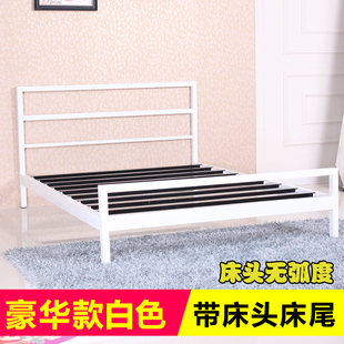 定制铁床架双人床单人床儿童床铁艺床现代简易床1.5米1.8米韩式榻