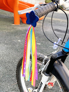 自行车车把彩带儿童平衡车把套飘带滑步车流苏，装饰件宝宝单车配件