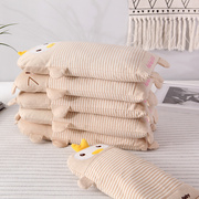 0-3岁婴儿枕头3-6岁儿童，环保彩棉卡通，枕套学生吸汗荞壳枕芯荞麦皮